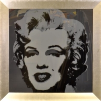 Marilyn Monroe - donker grijs - Geert Jan Jansen