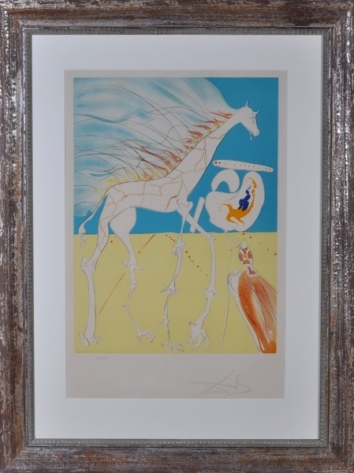 Girafe saturnien - Salvador Dalí